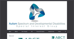 Desktop Screenshot of abctautism.com